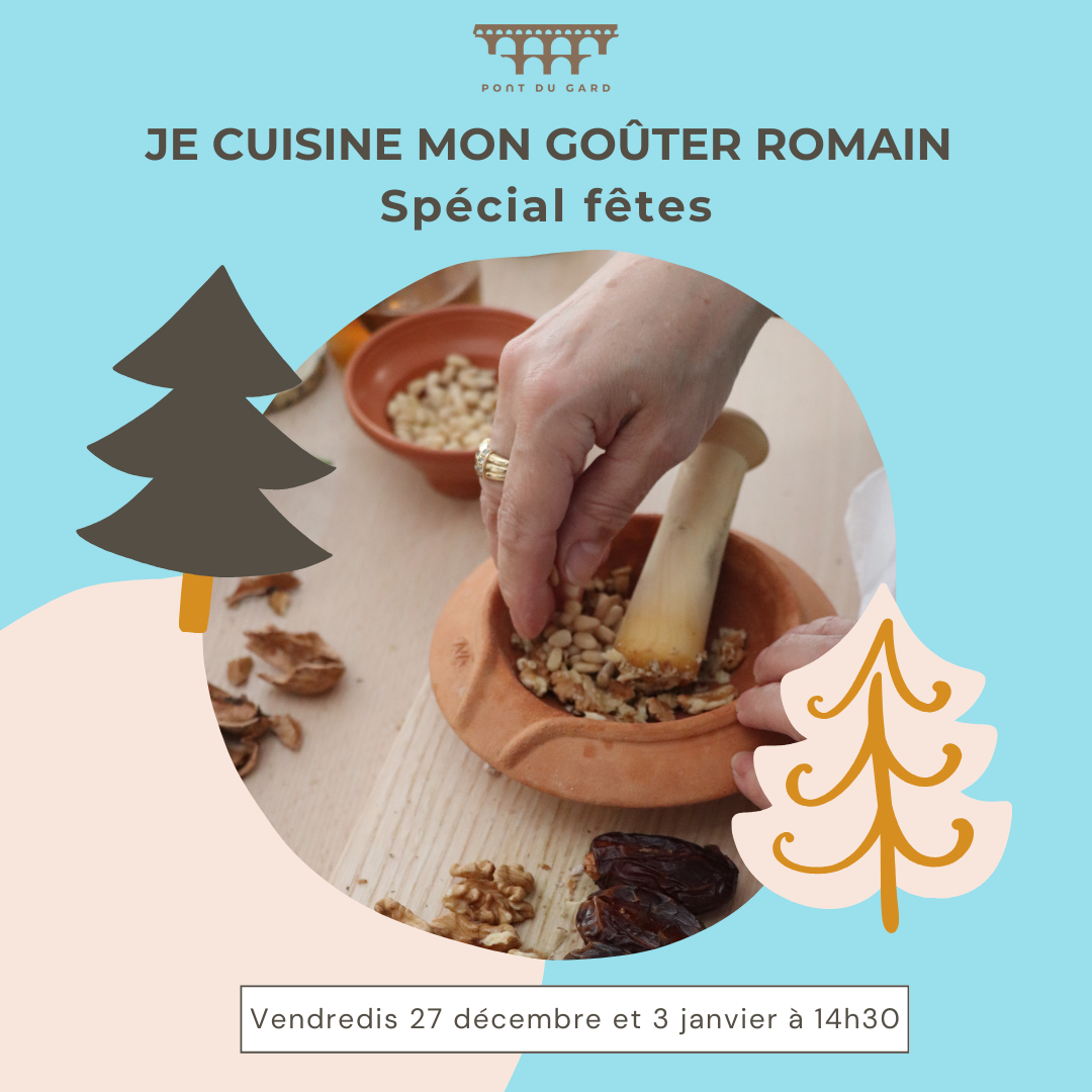 Je cuisine mon goûter romain 